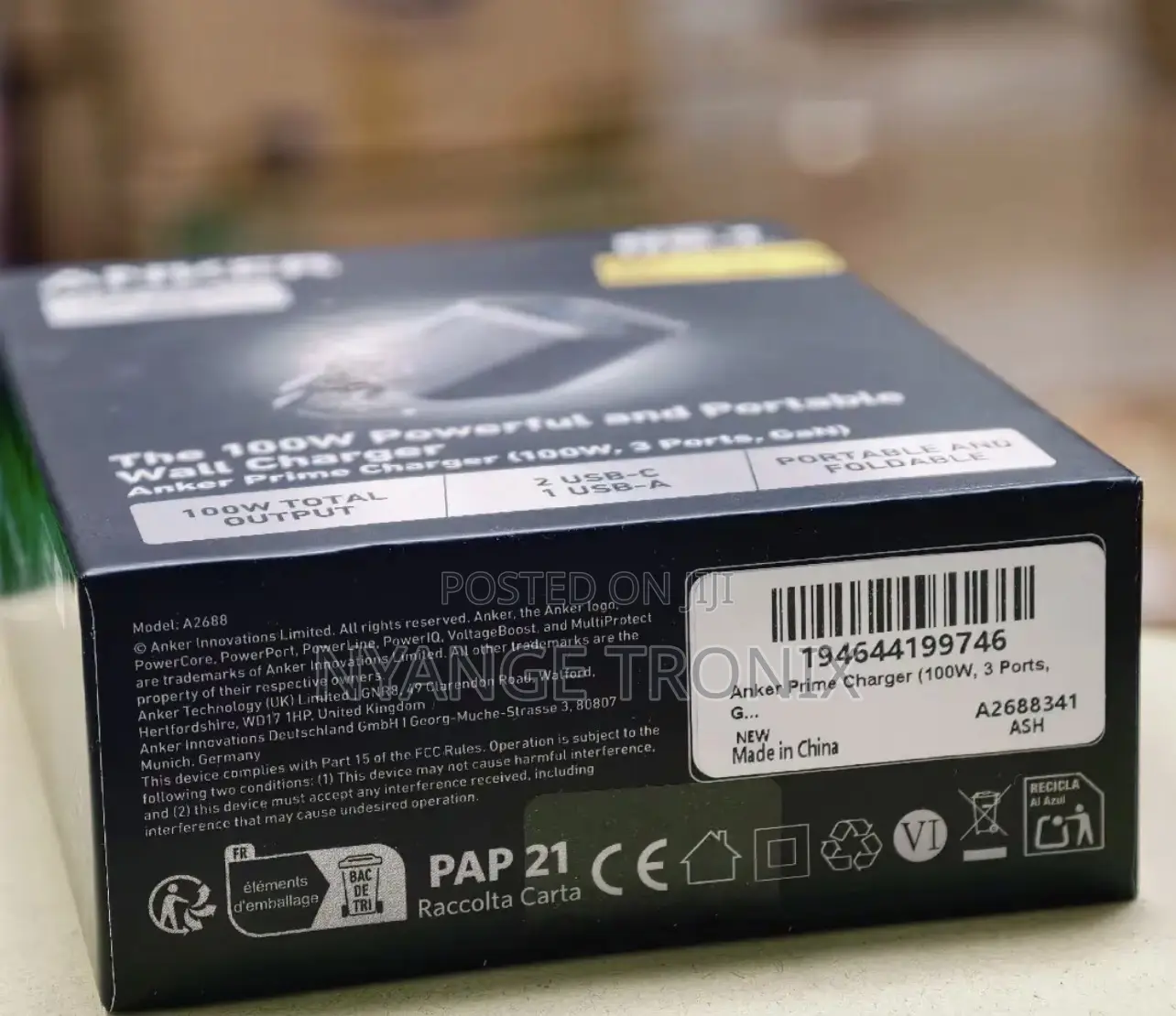 100w Anker Full Charger