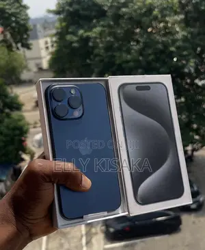 New Apple iPhone 15 Pro Max 256 GB Blue