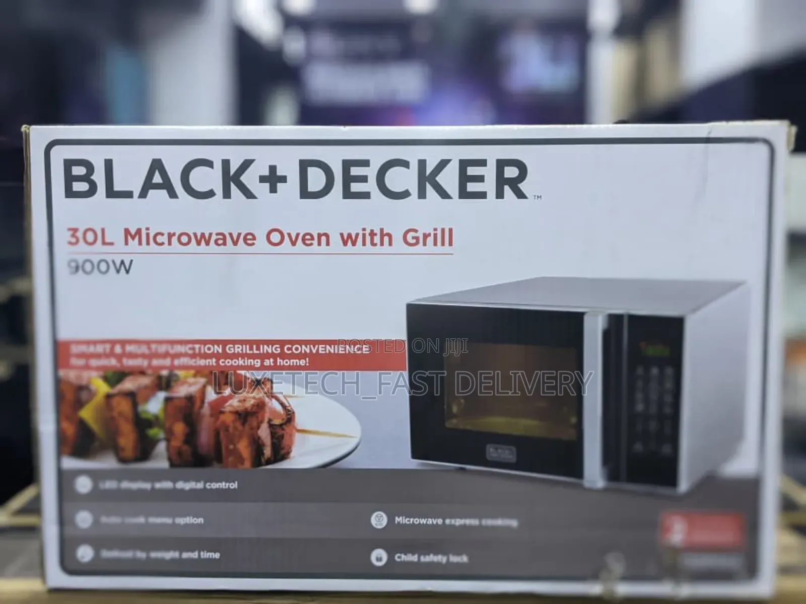 Black+Decker 30-Litres Microwave Oven With Grill