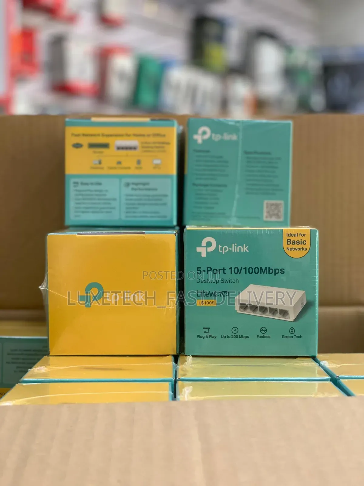 Tp-Link Litewave Ls1005 5-Port 10/100mbps Desktop Switch