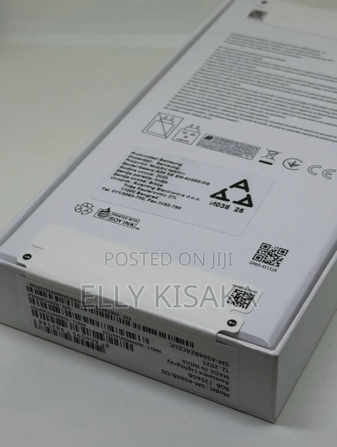 New Samsung Galaxy A56 128 GB White