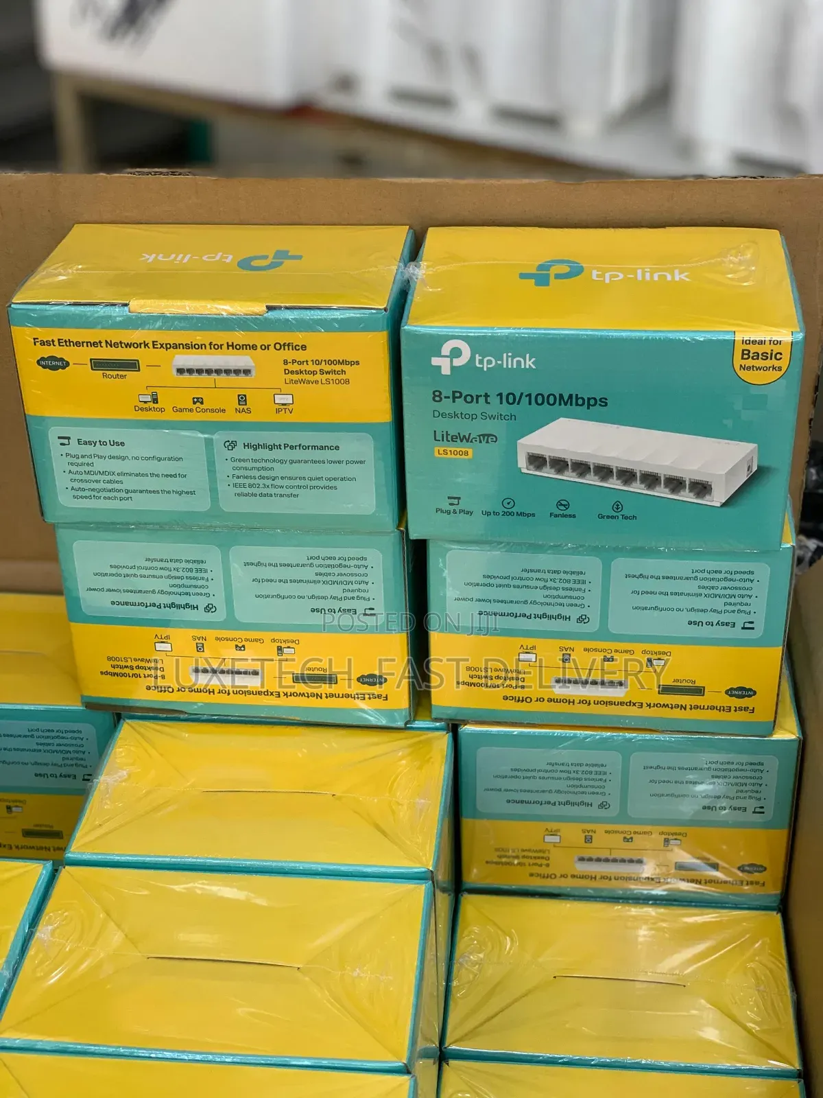 Tp-Link Litewave Ls1008, 8-Port 10/100mbps Desktop Switch