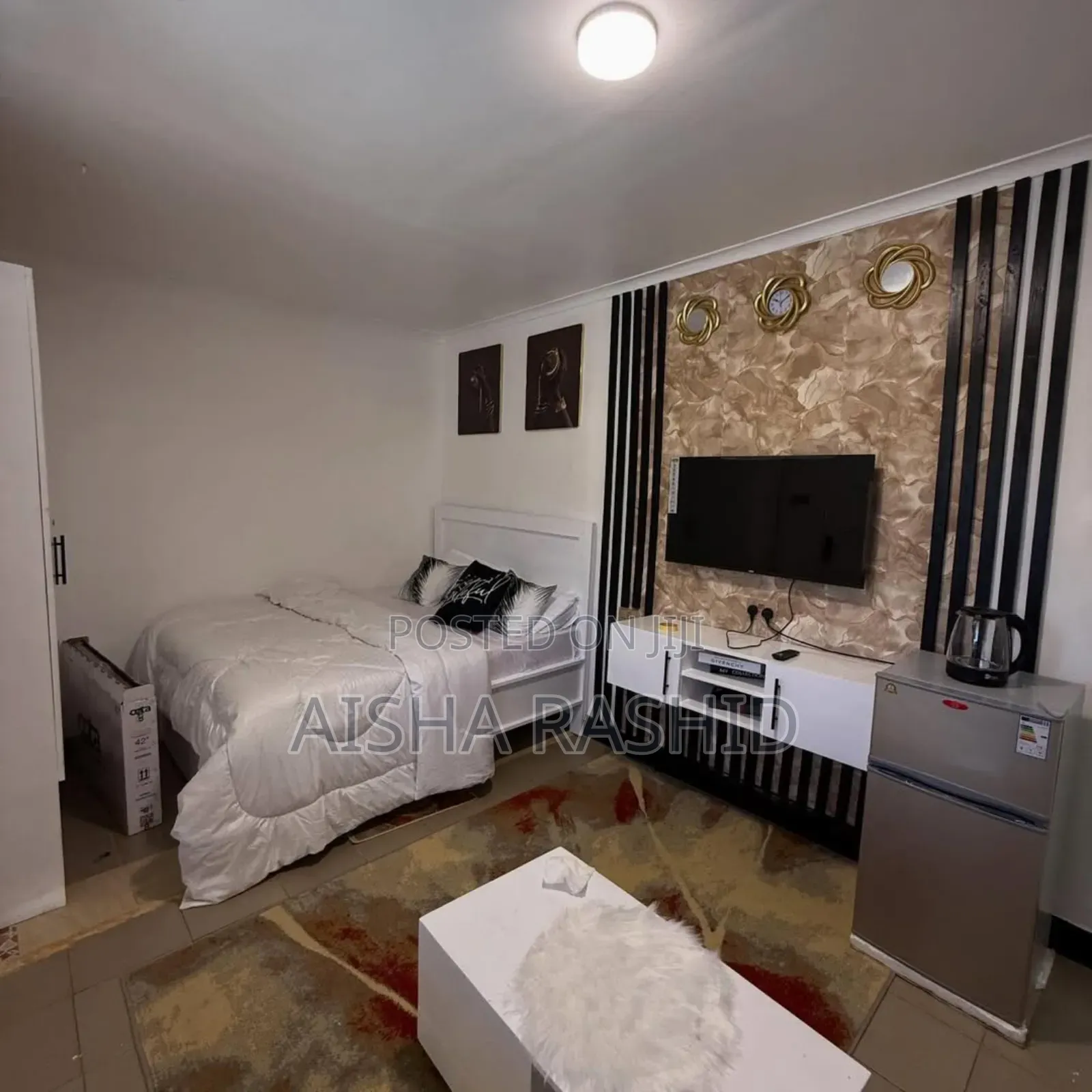 Furnished 1bdrm Apartment in Mikocheni for rent