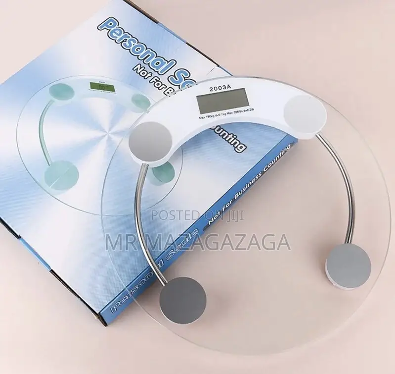 Digital Bathroom Scale Tempered Glass