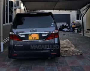 Toyota Alphard 2010 Gray