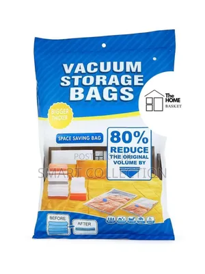5 Pieces Vacuum Storage Bags With Sucking Pump