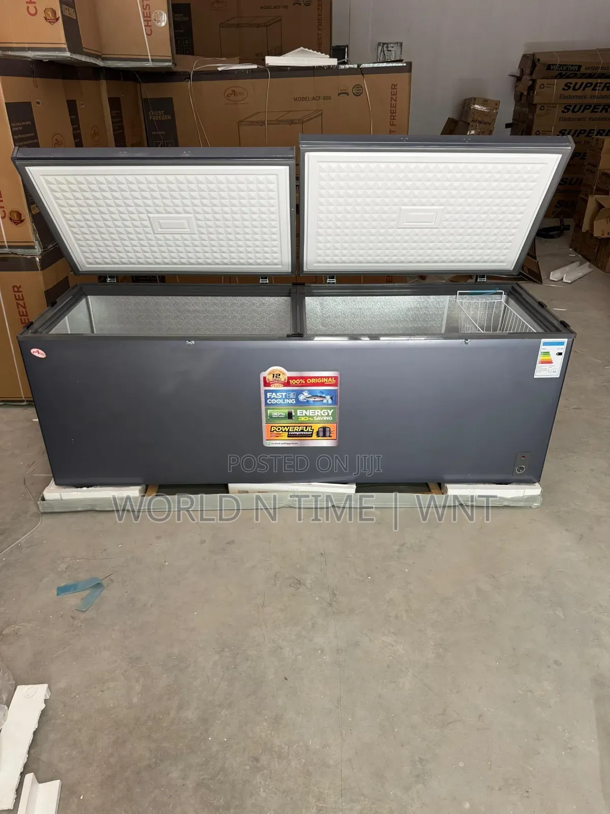 Aero Double Door Chest Freezer 900l (Acf-900)