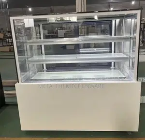 Commercial Square Refrigerated Cake Showcase 1.5mt