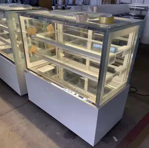 Commercial Square Refrigerated Cake Showcase 1.5mt