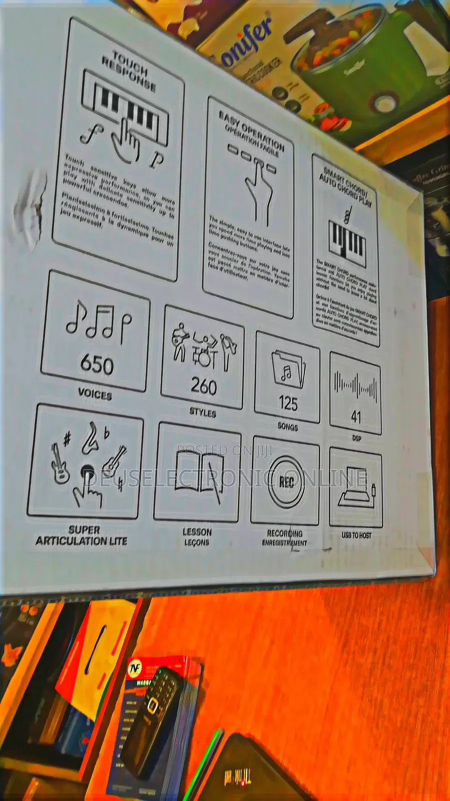 Keyboard Yamaha PSR E_383_____
