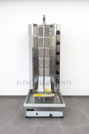 6 Burners Gas Shawarma Machine