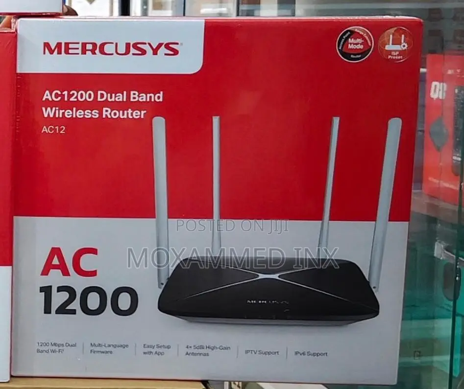 Mercusys Ac1200 Dual Bandwireless Router