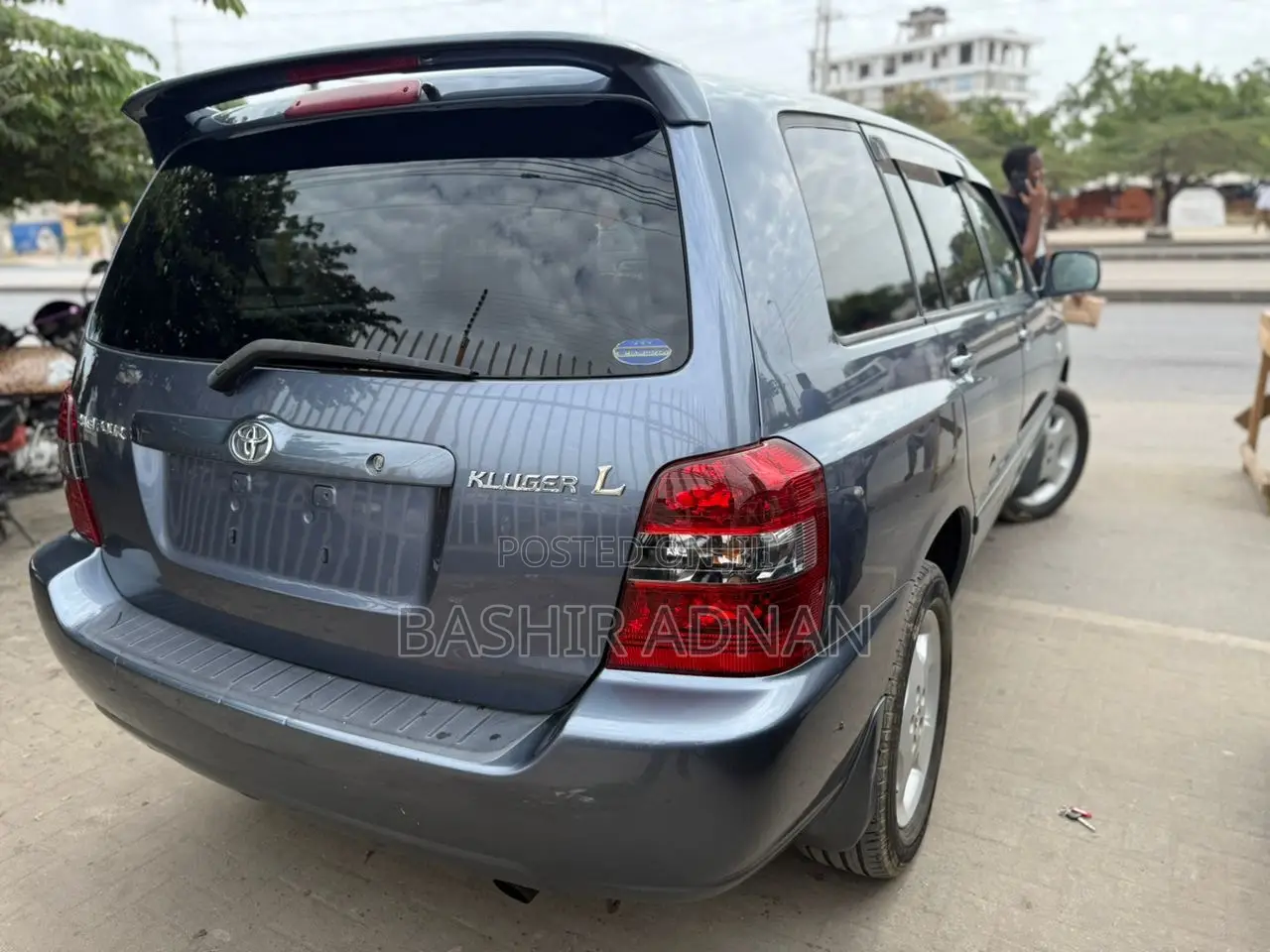 Toyota Kluger 2004 Gray