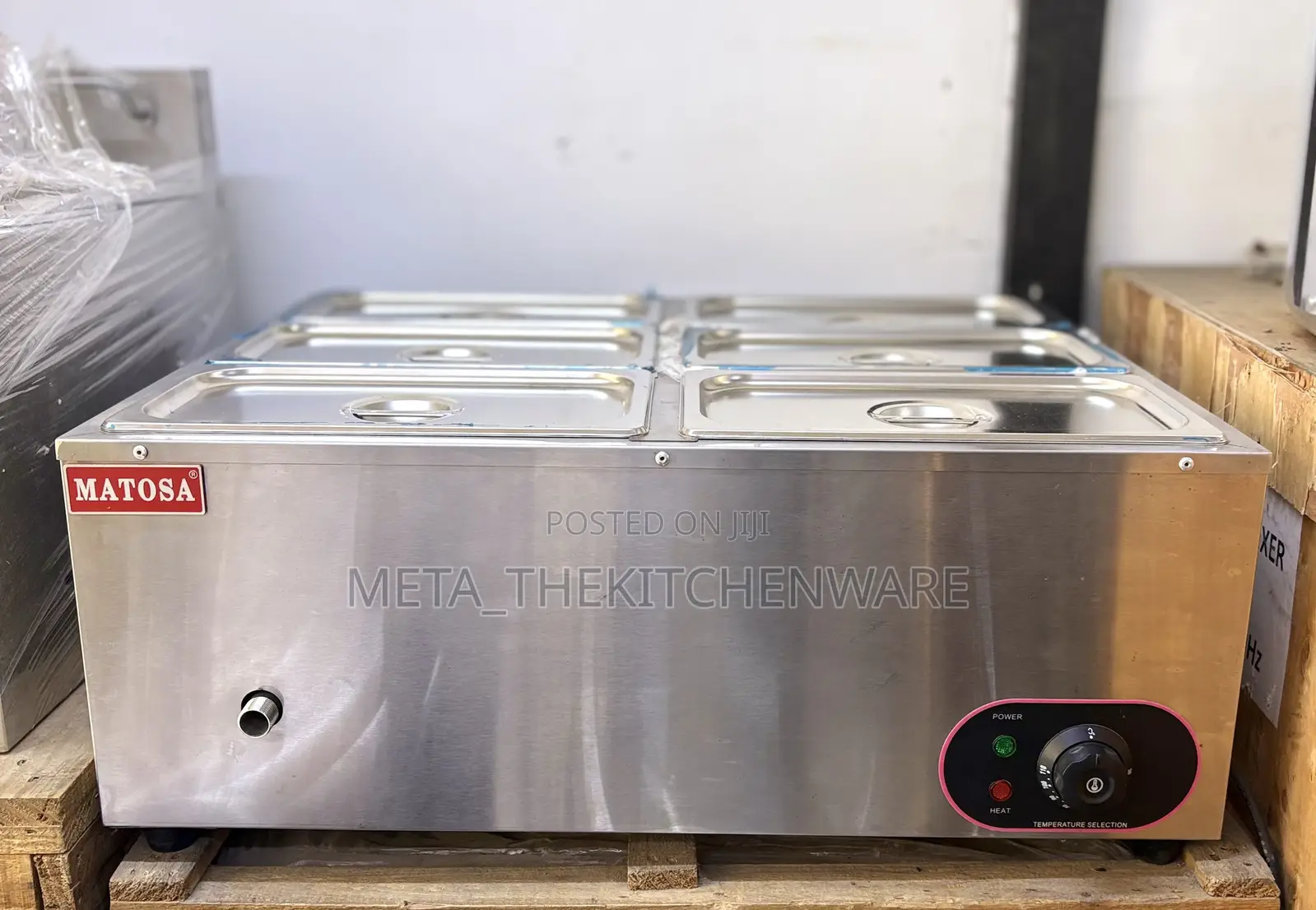 Commercial Countertop Electric Bain Marie 6 Pan