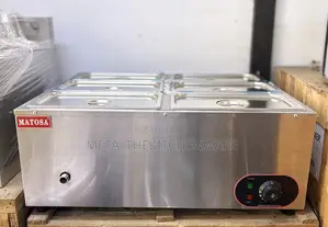Commercial Countertop Electric Bain Marie 6 Pan