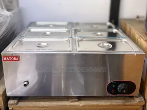 Commercial Countertop Electric Bain Marie 6 Pan