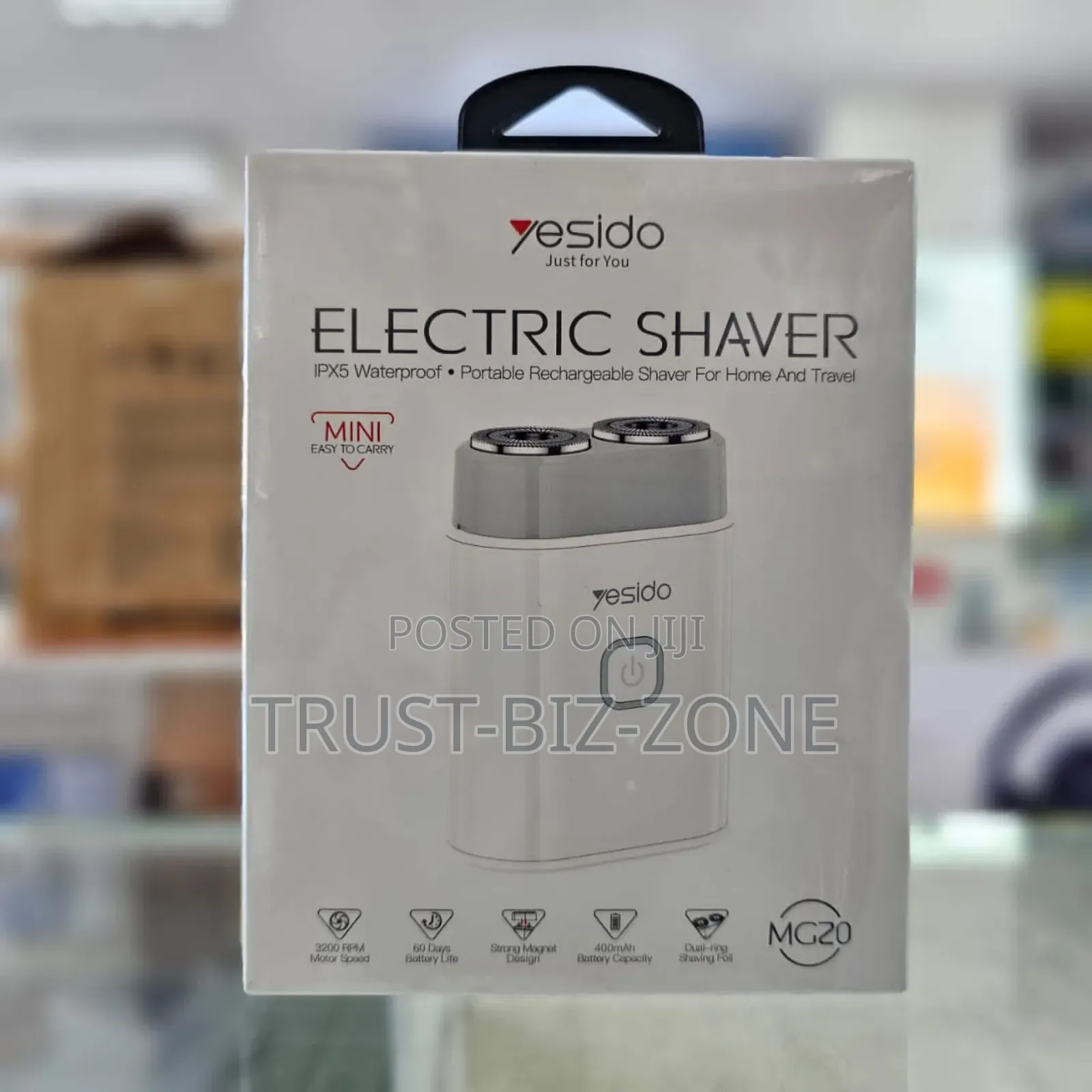 Mg20 Yesido Electric Shaver Mini Typec Rechargeable