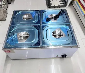 Commercial Electric Bain Marie 4 Plots