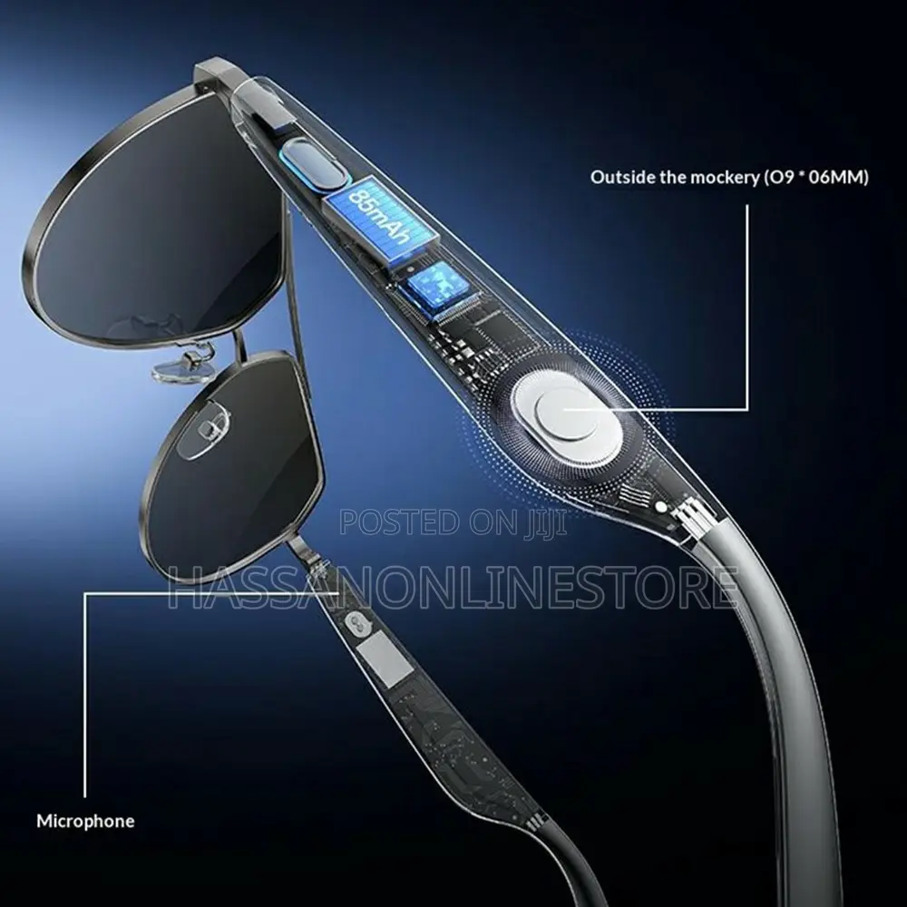 Yesido Io44 Smart Audio Glasses Compatible 5.4 Open-Ear Headphones