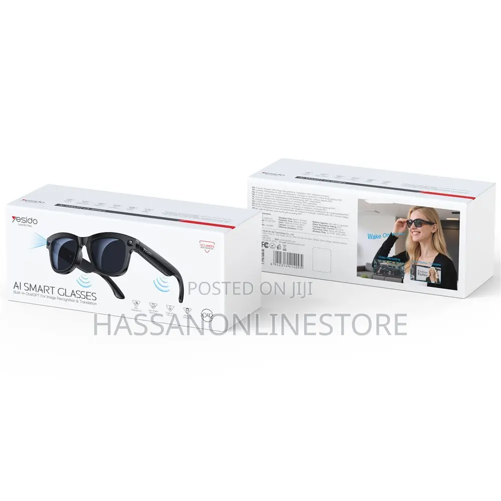 Yesido Io42 Ip67 Waterproof Smart Ai Glasses With Hd Camera