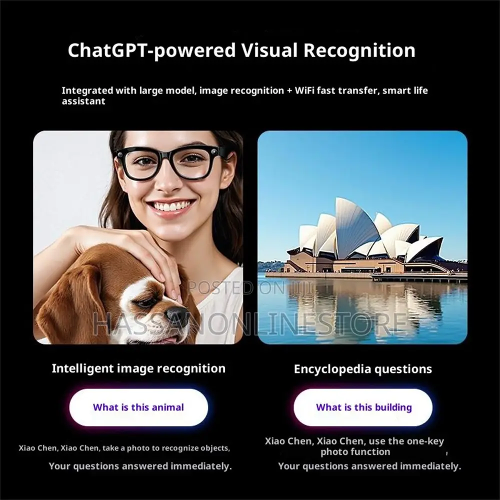 Yesido Io42 Ip67 Waterproof Smart Ai Glasses With Hd Camera