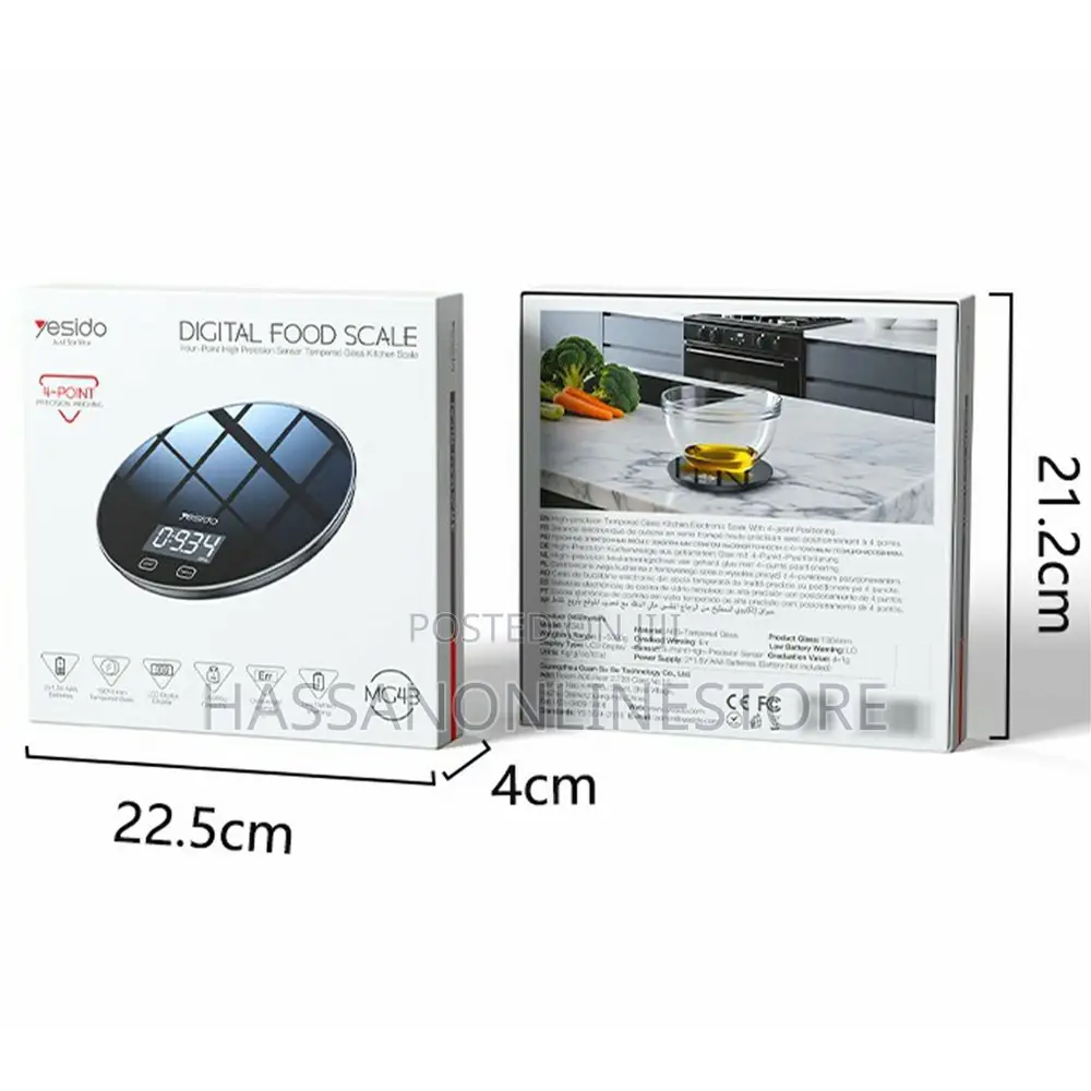 Yesido Mg43 Kitchen Digital Scale Precision Weighing Digital Scale