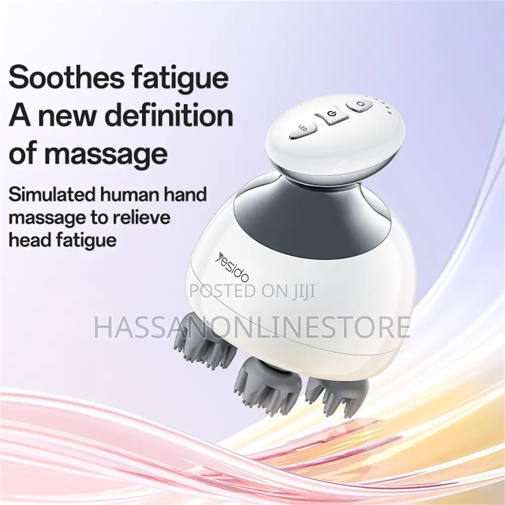 Yesido Mg12 Ipx7 Waterproof Low Noise Head Massager