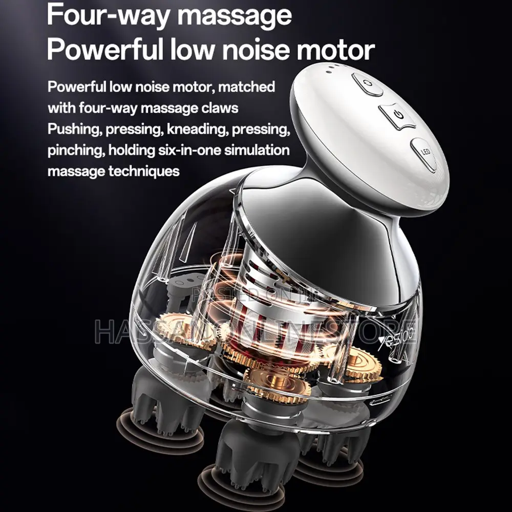 Yesido Mg12 Ipx7 Waterproof Low Noise Head Massager