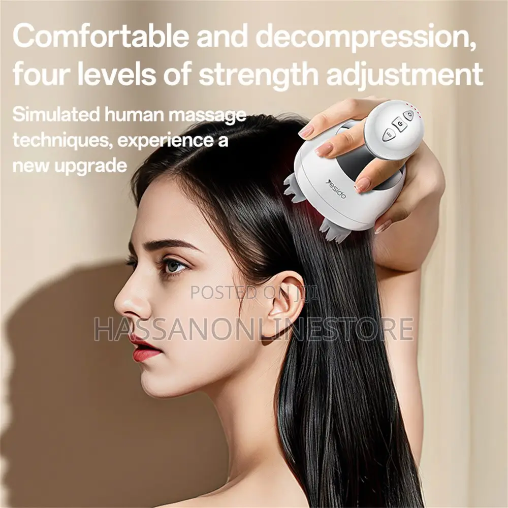 Yesido Mg12 Ipx7 Waterproof Low Noise Head Massager