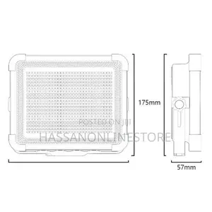 Yesido Dh17 Outdoor Floodlight Emergency Light 600 Led Fill Light