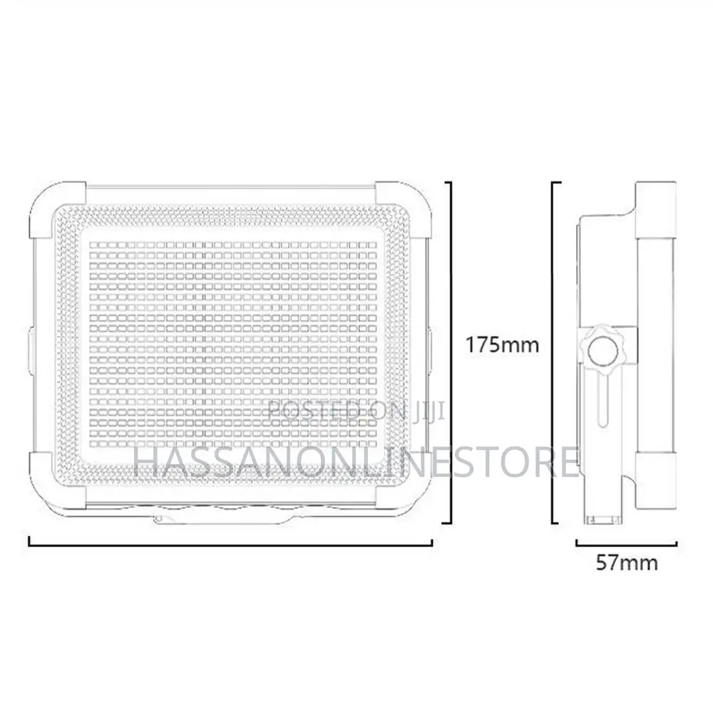 Yesido Dh17 Outdoor Floodlight Emergency Light 600 Led Fill Light