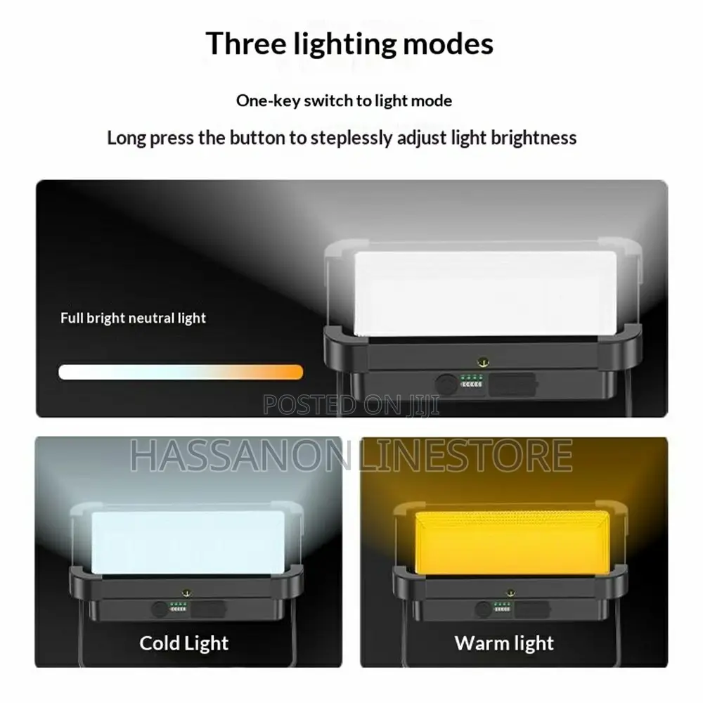 Yesido Dh17 Outdoor Floodlight Emergency Light 600 Led Fill Light