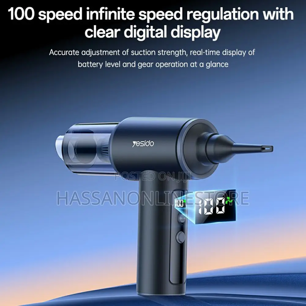 Yesido Vc15 Cordless Car Vacuum Cleaner