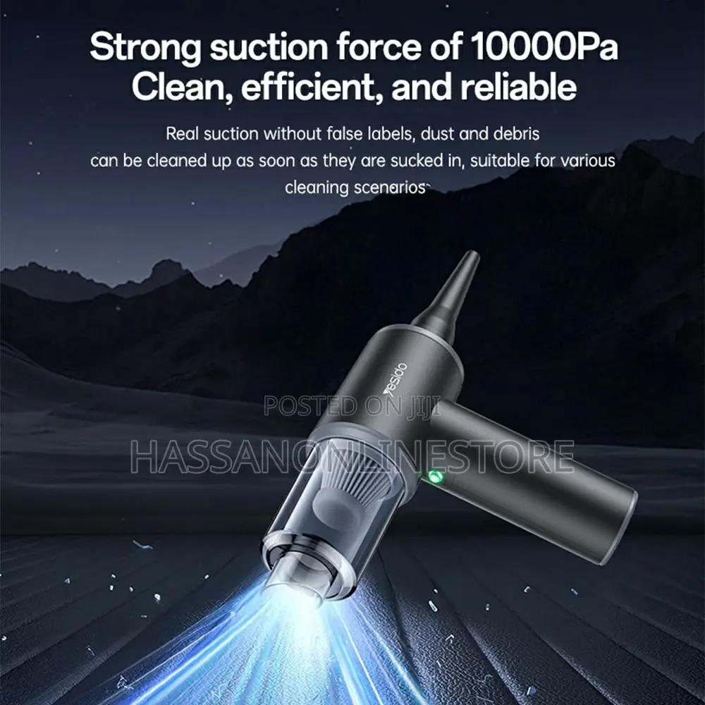 Yesido Vc15 Cordless Car Vacuum Cleaner