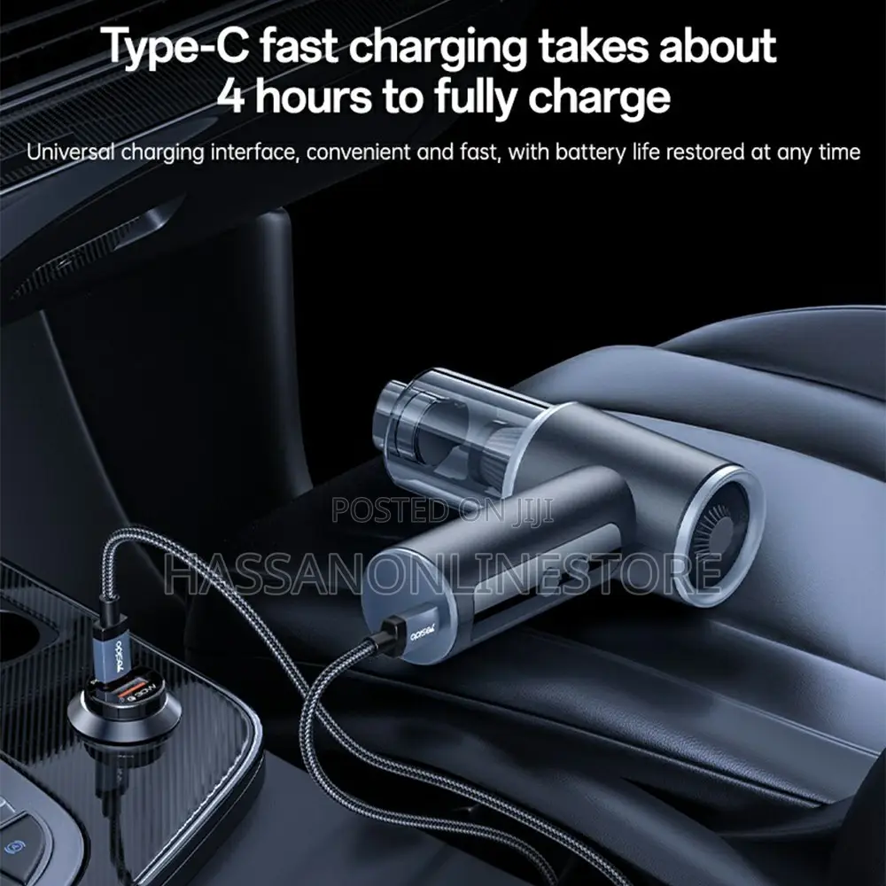 Yesido Vc15 Cordless Car Vacuum Cleaner