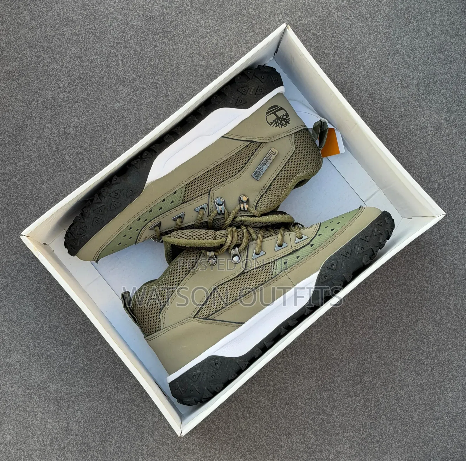 Men's Leather Sneaker Boots or Shoes Timberland Brand Very Classy
