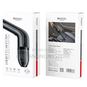 Yesido Vc02 6000pa Hand-Held Cordless Car Vacuum Cleaner