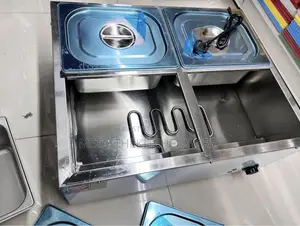 Commercial Electric Bain Marie 4 Plots
