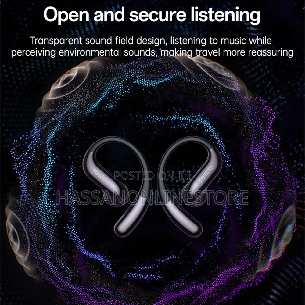 Yesido Ysp28 Ows Business Sports Bluetooth Earphones Open Ear Design