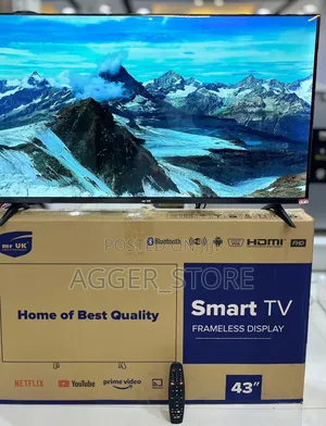 Mr Uk 43” Smart Frameless FHD Tv