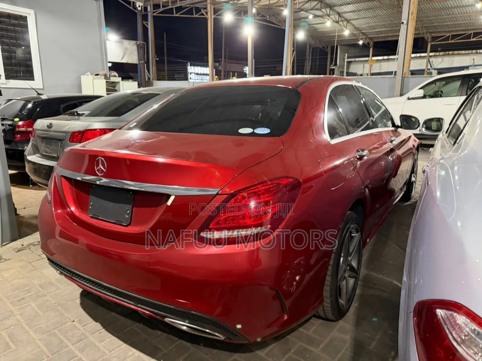 Mercedes-Benz C-Class 2015 Red