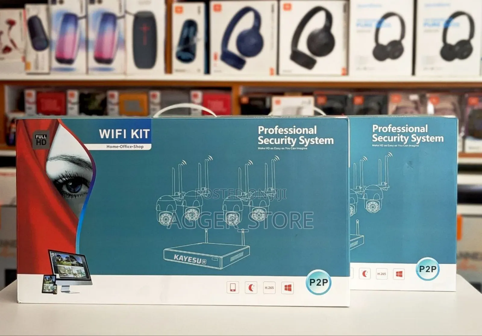 Wifi Kit P2p Professional Security System