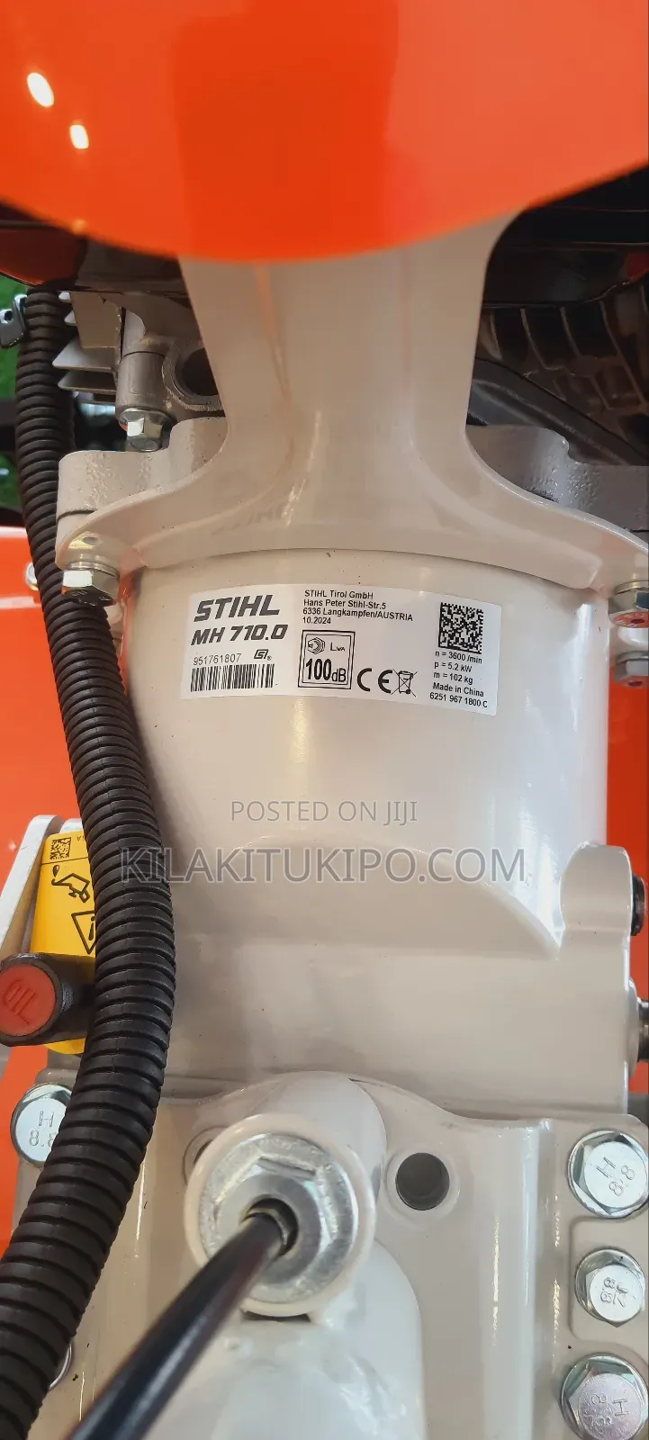 7.1hp Powertiller Stihl Mh 710.0