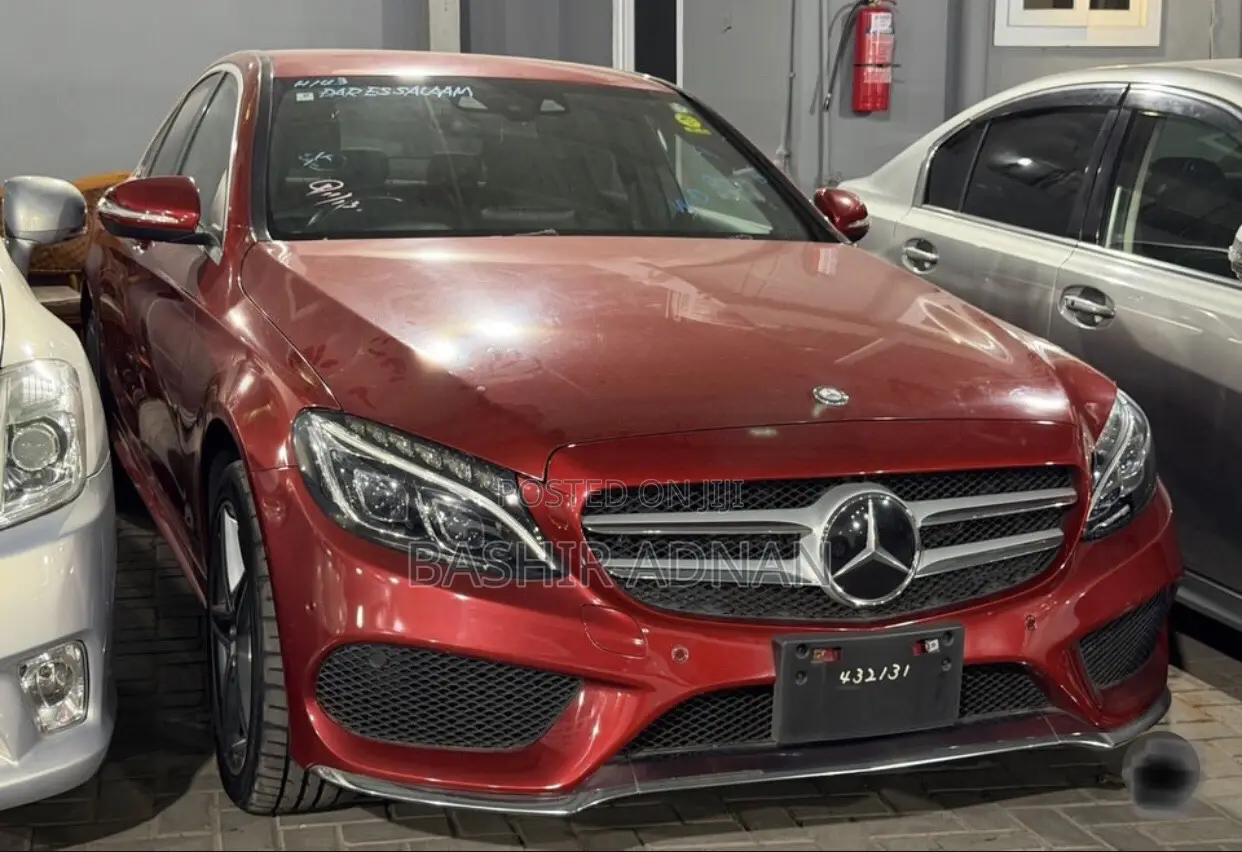 Mercedes-Benz C-Class 2015 Maroon