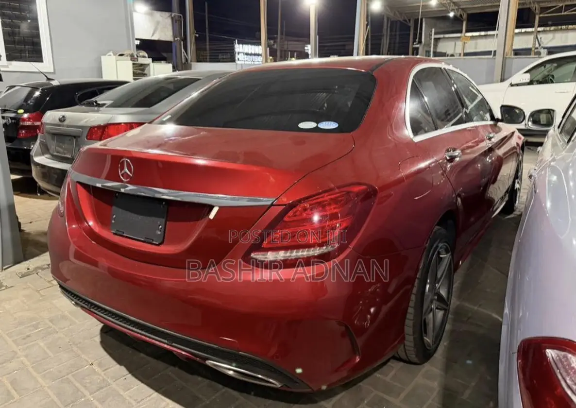 Mercedes-Benz C-Class 2015 Maroon