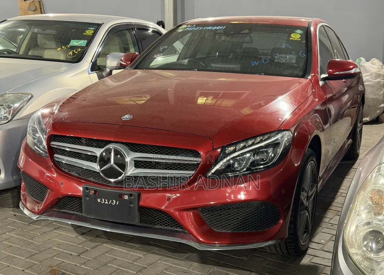 Mercedes-Benz C-Class 2015 Maroon