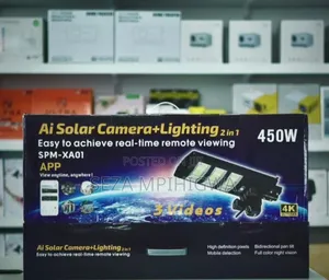Ai Solar Camera+Lighting 450w