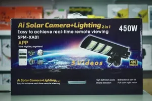 Ai Solar Camera+Lighting 450w