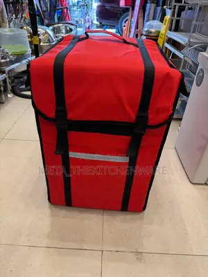 Commercial Grade Insulated Pizza Delivery Bag, 20 X 20 X 14 Inches