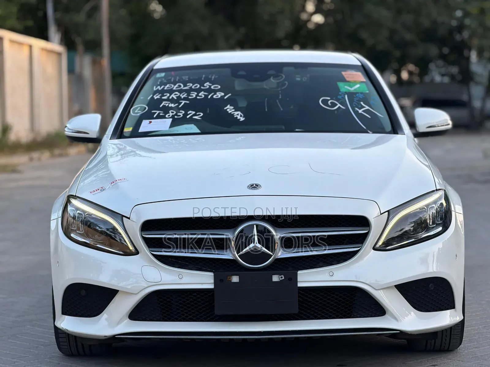 Mercedes-Benz C220 2018 White